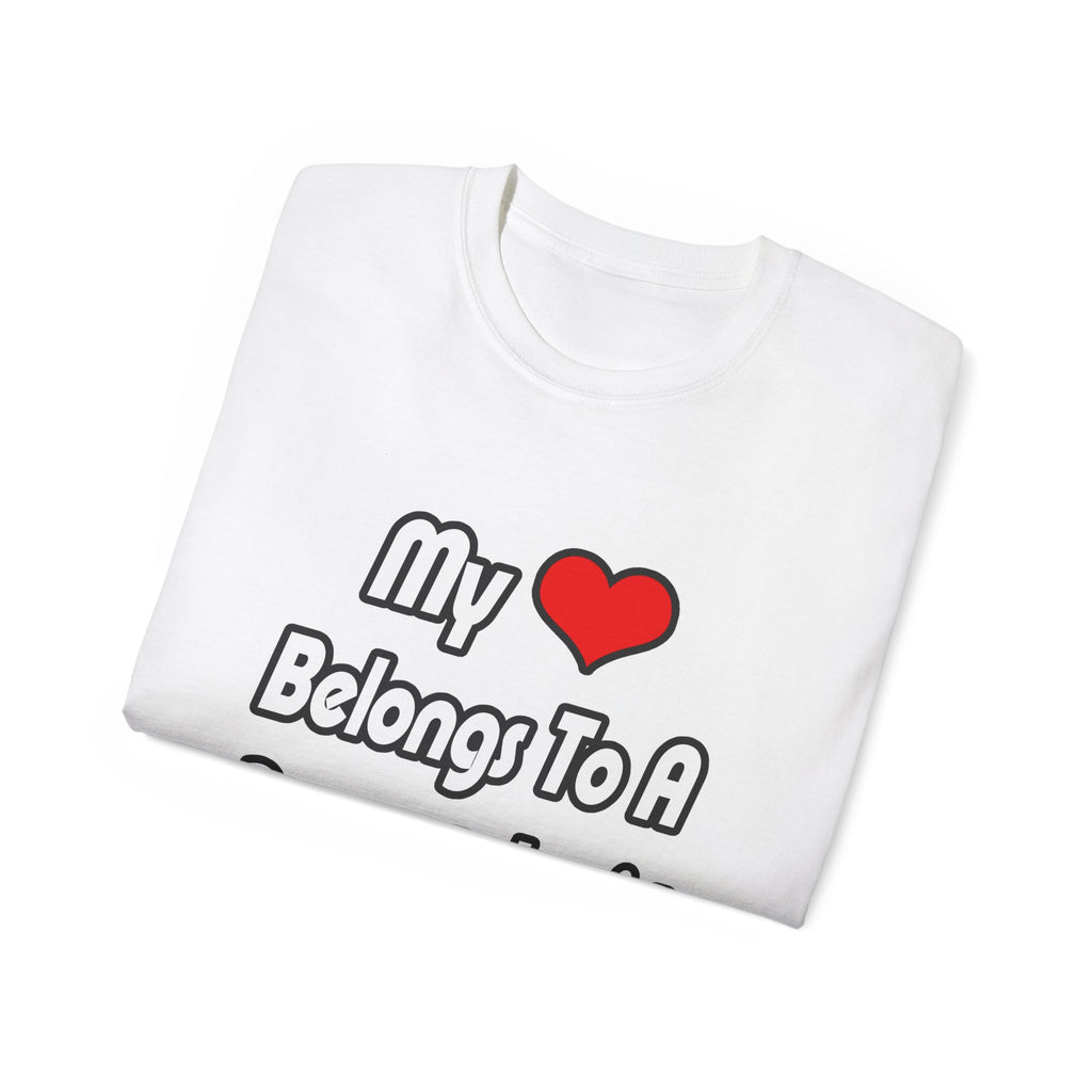 My Heart Belongs To A Dermatologist - Unisex Ultra Cotton Tee