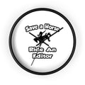 Save a Horse .. Ride an Editor - Wall Clock