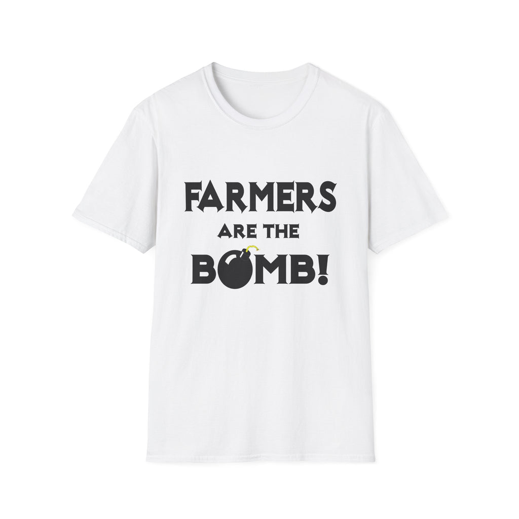 Farmers Are The Bomb! - Unisex Softstyle T-Shirt