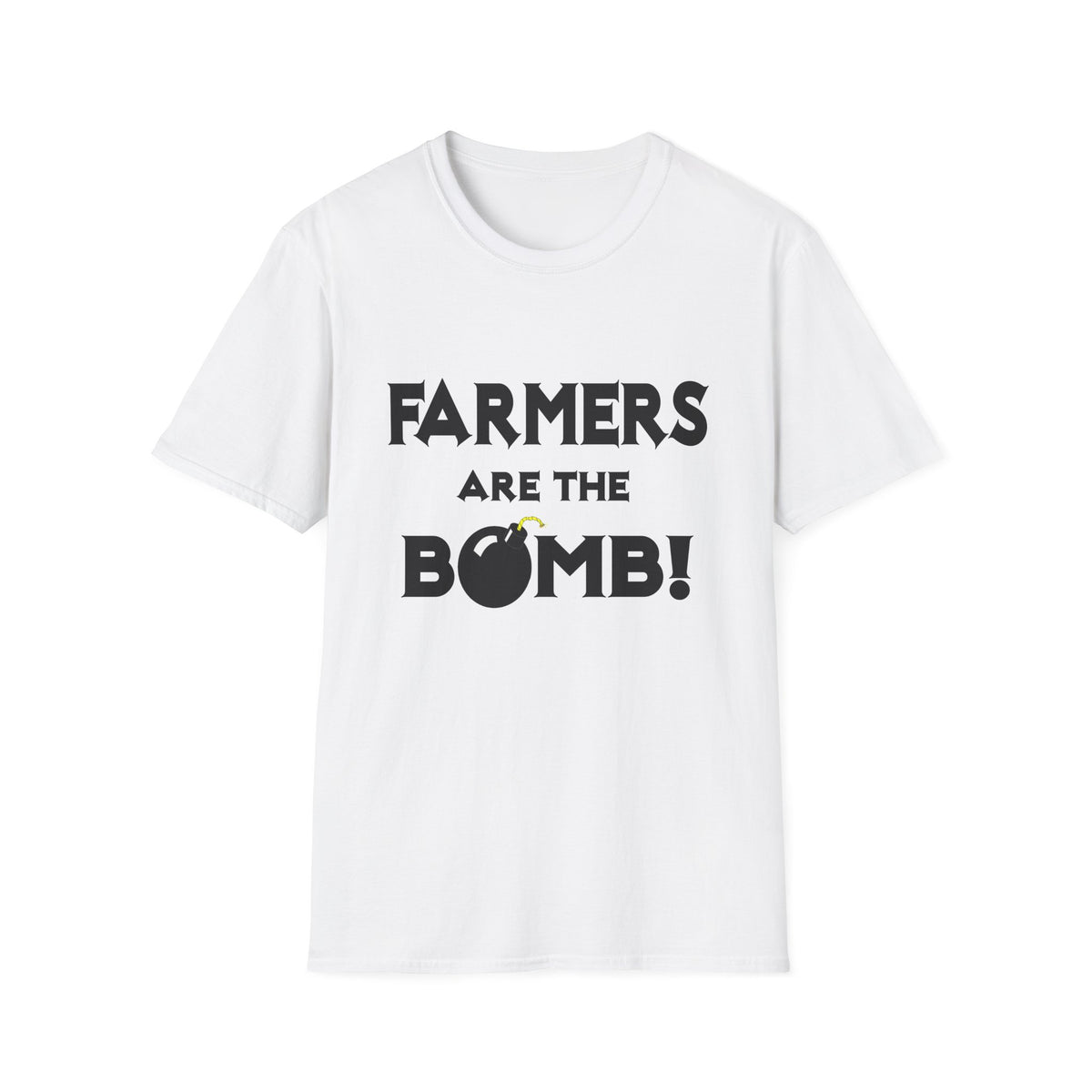 Farmers Are The Bomb! - Unisex Softstyle T-Shirt