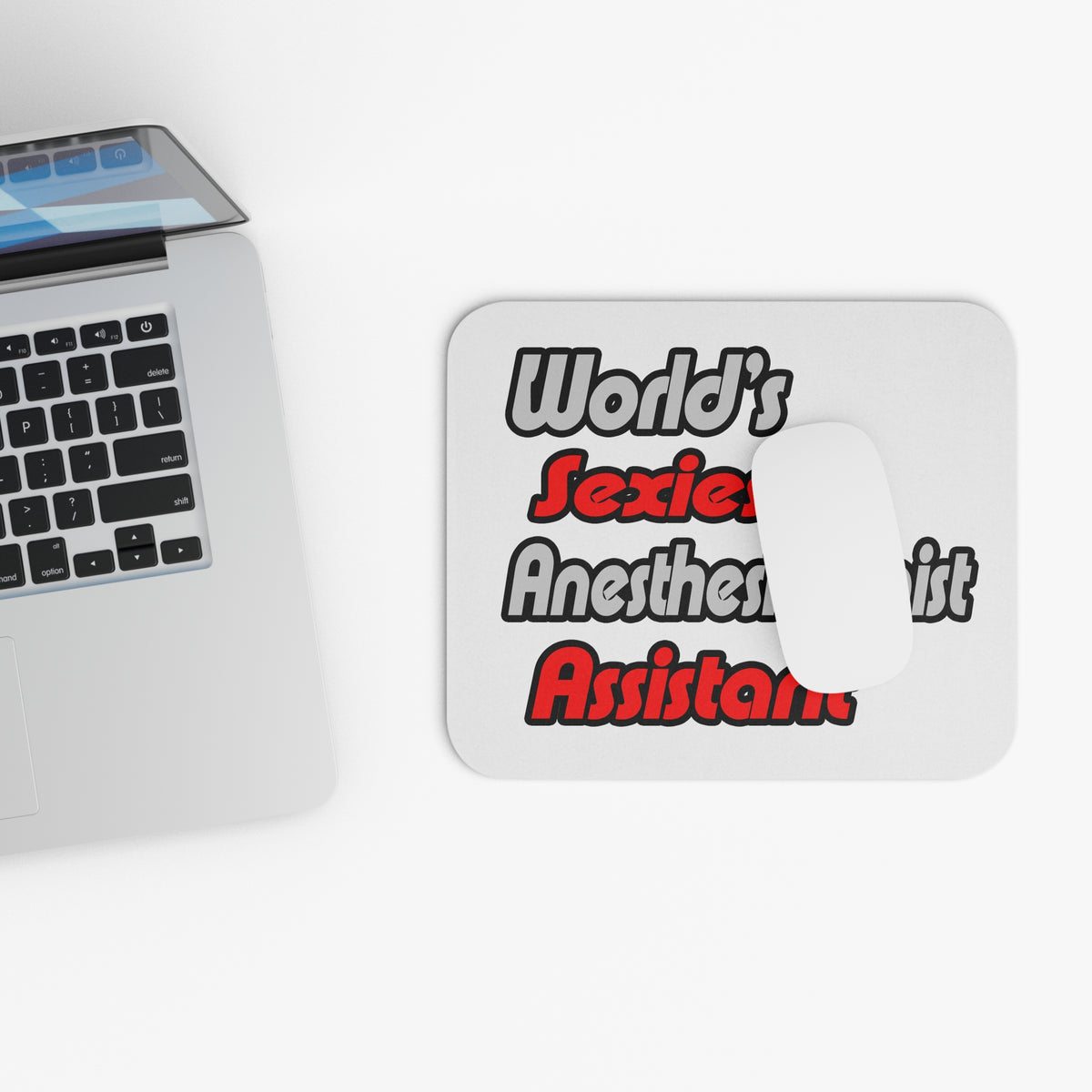 World's Sexiest Anesthesiologist Assistant - Mouse Pad (Rectangle)