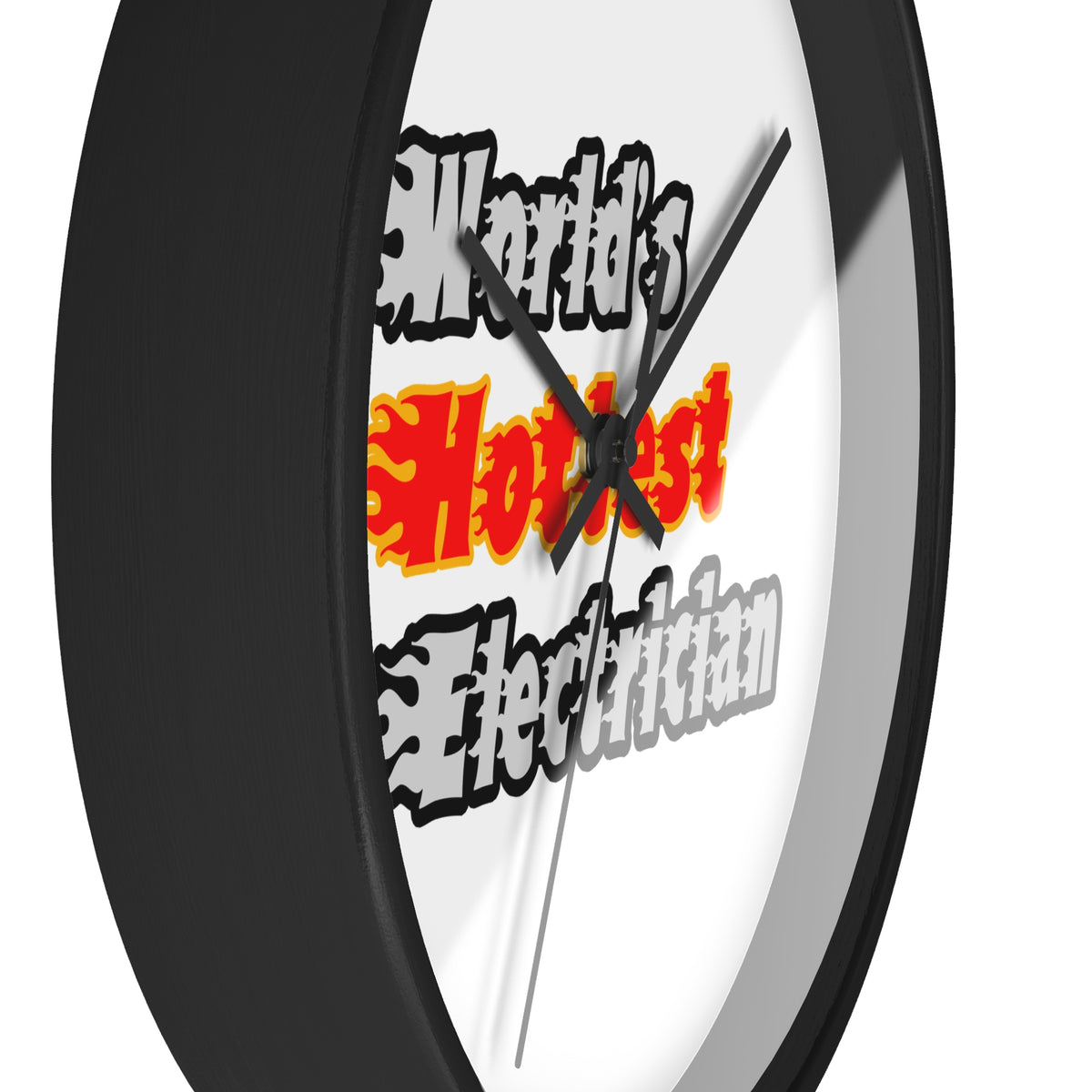 World's Hottest Electrician - Wall Clock