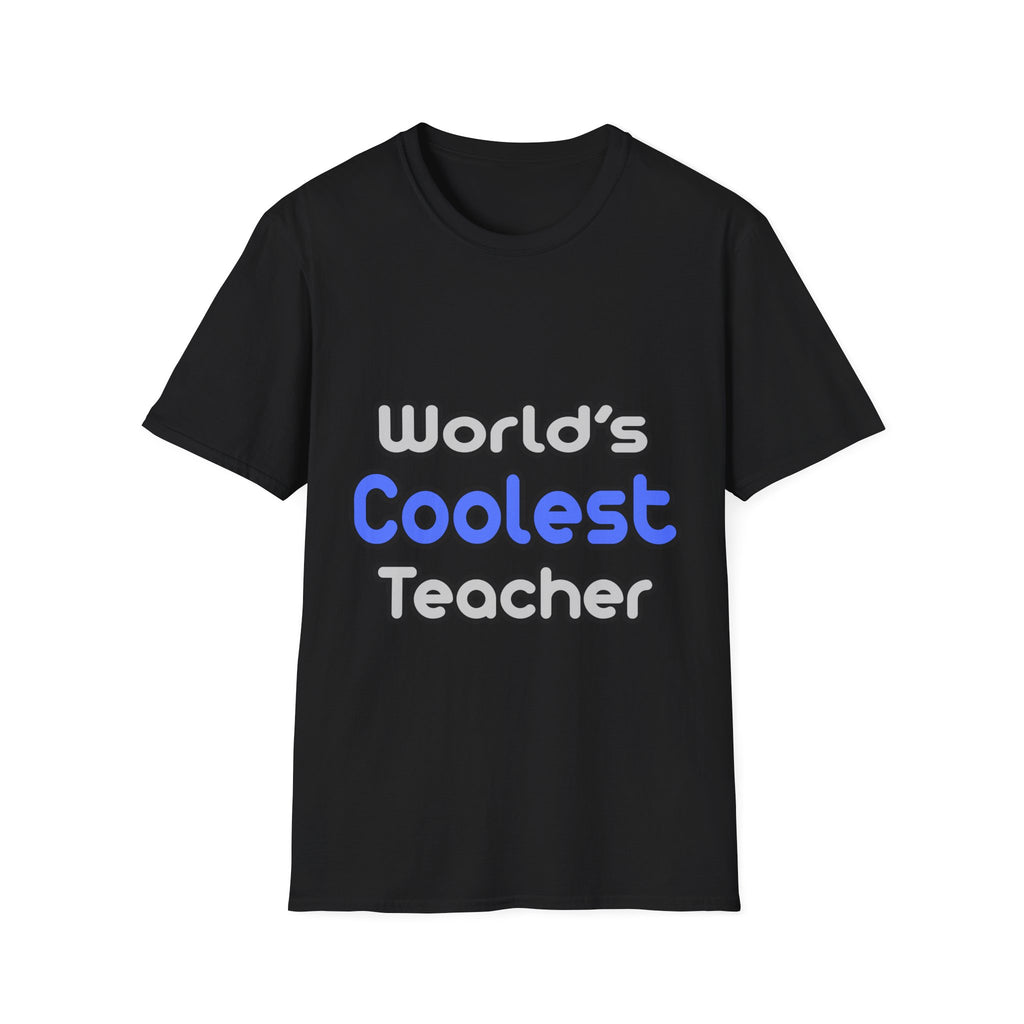 World's Coolest Teacher - Unisex Softstyle T-Shirt