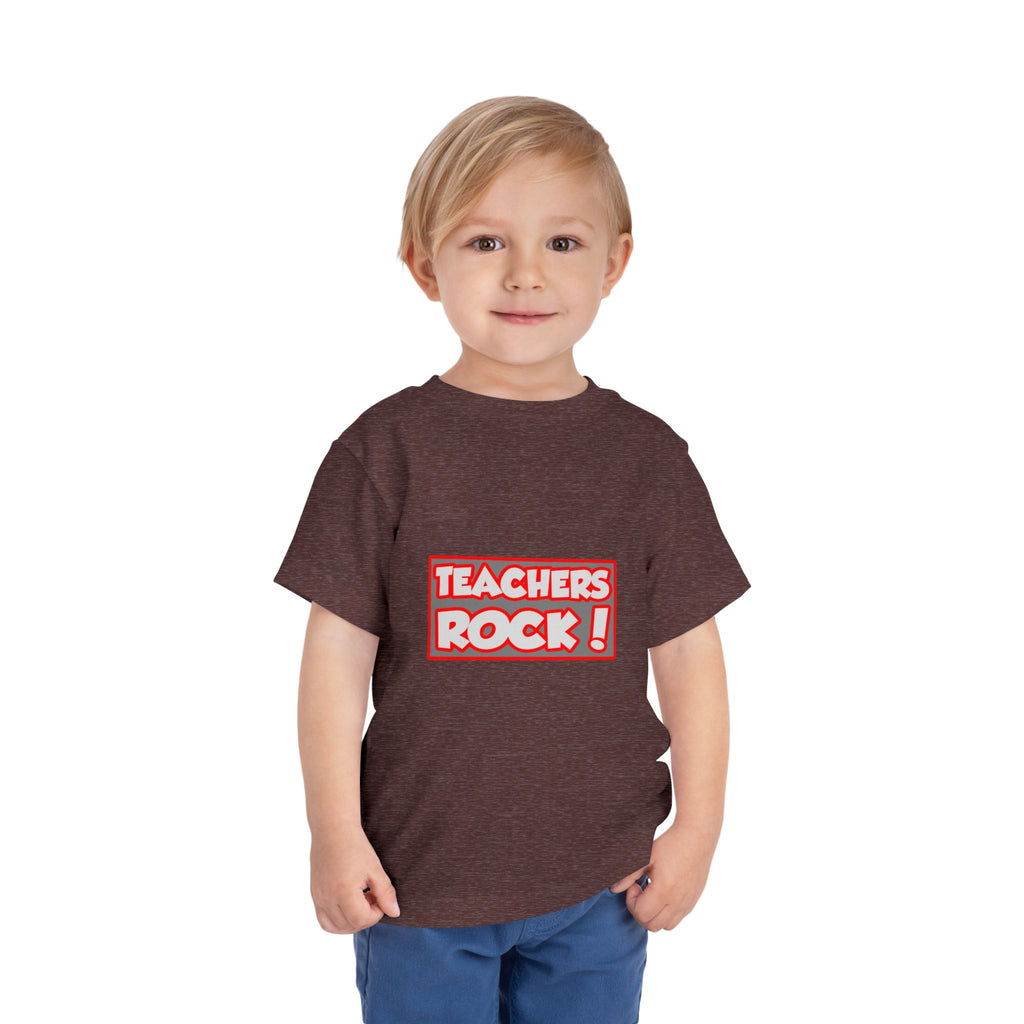 Teachers Rock! - Toddler Short Sleeve Tee