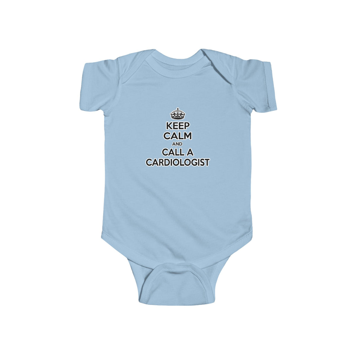 Keep Calm and Call a Cardiologist - Infant Fine Jersey Bodysuit