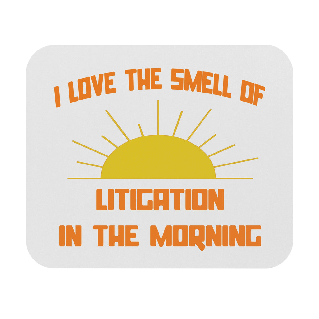 Smell of Litigation in the Morning - Mouse Pad (Rectangle)