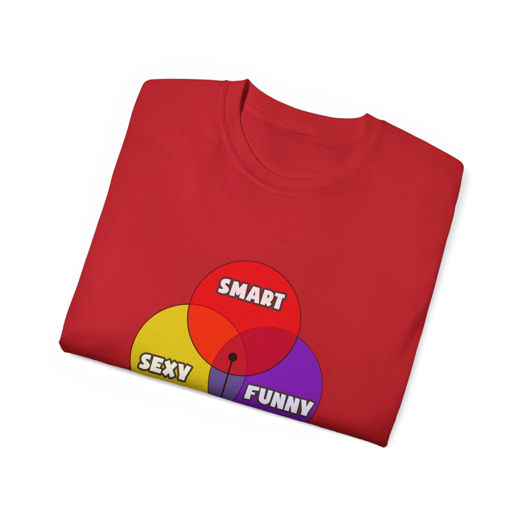Venn Diagram .. Administrative Assistants - Unisex Ultra Cotton Tee
