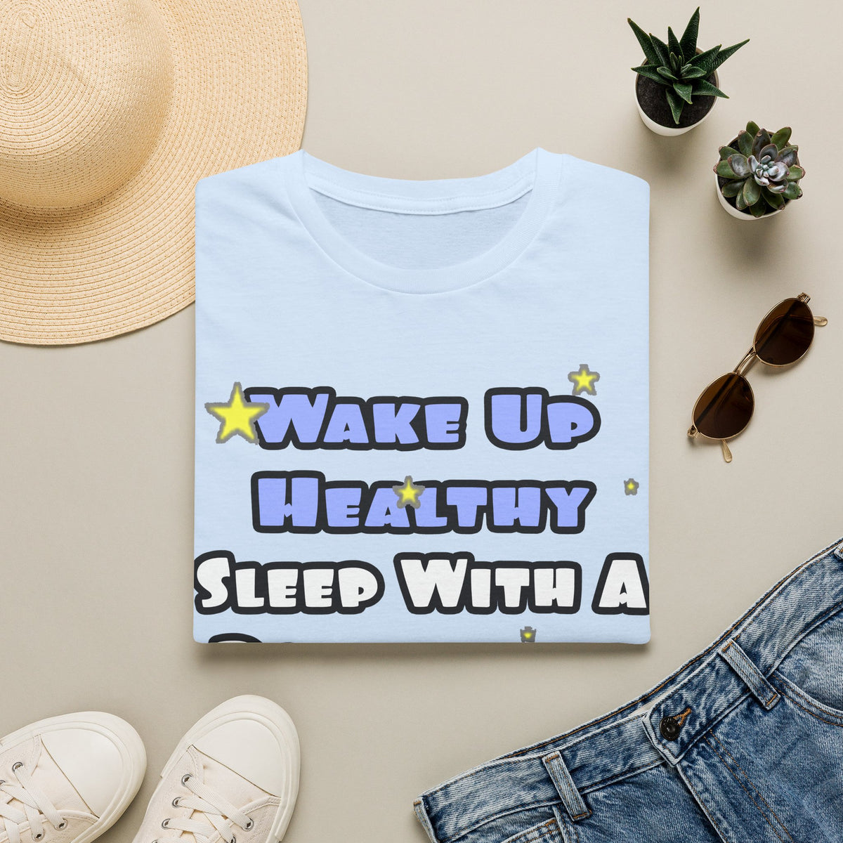 Wake Up Healthy...Sleep With a Psych Nurse - Unisex Softstyle T-Shirt