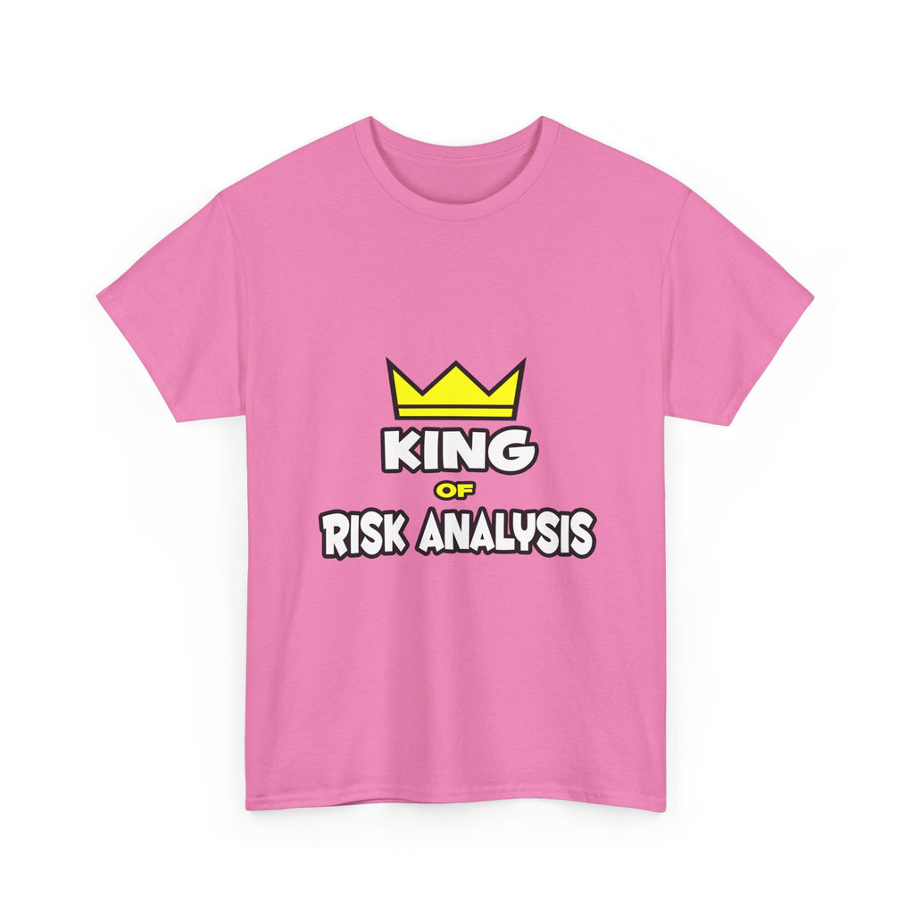 King of Risk Analysis - Unisex Heavy Cotton Tee