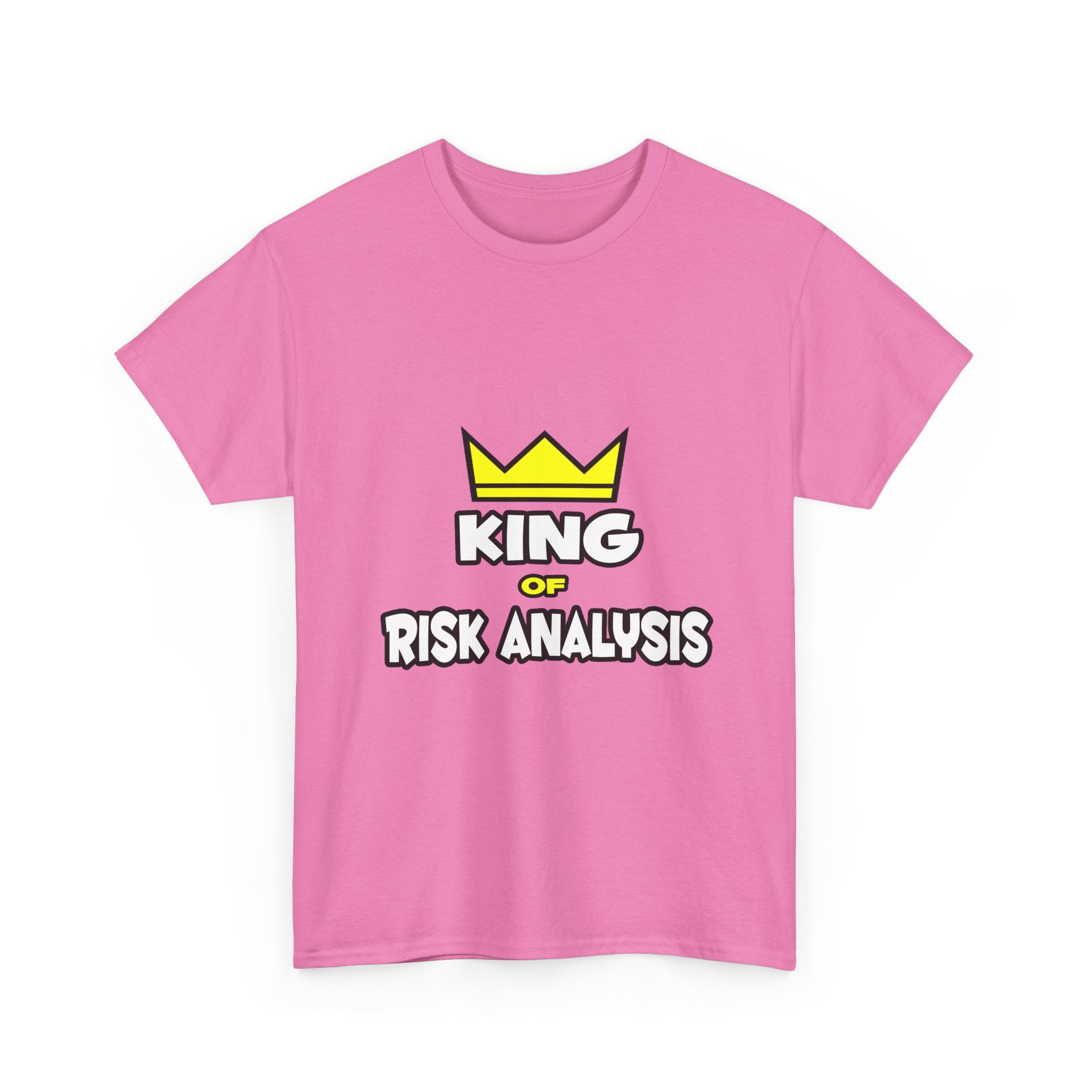 King of Risk Analysis - Unisex Heavy Cotton Tee