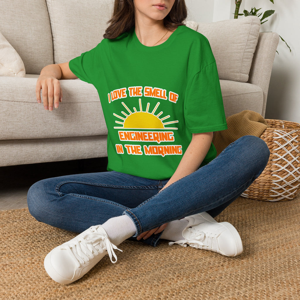 Smell of Engineering in the Morning - Unisex Softstyle T-Shirt