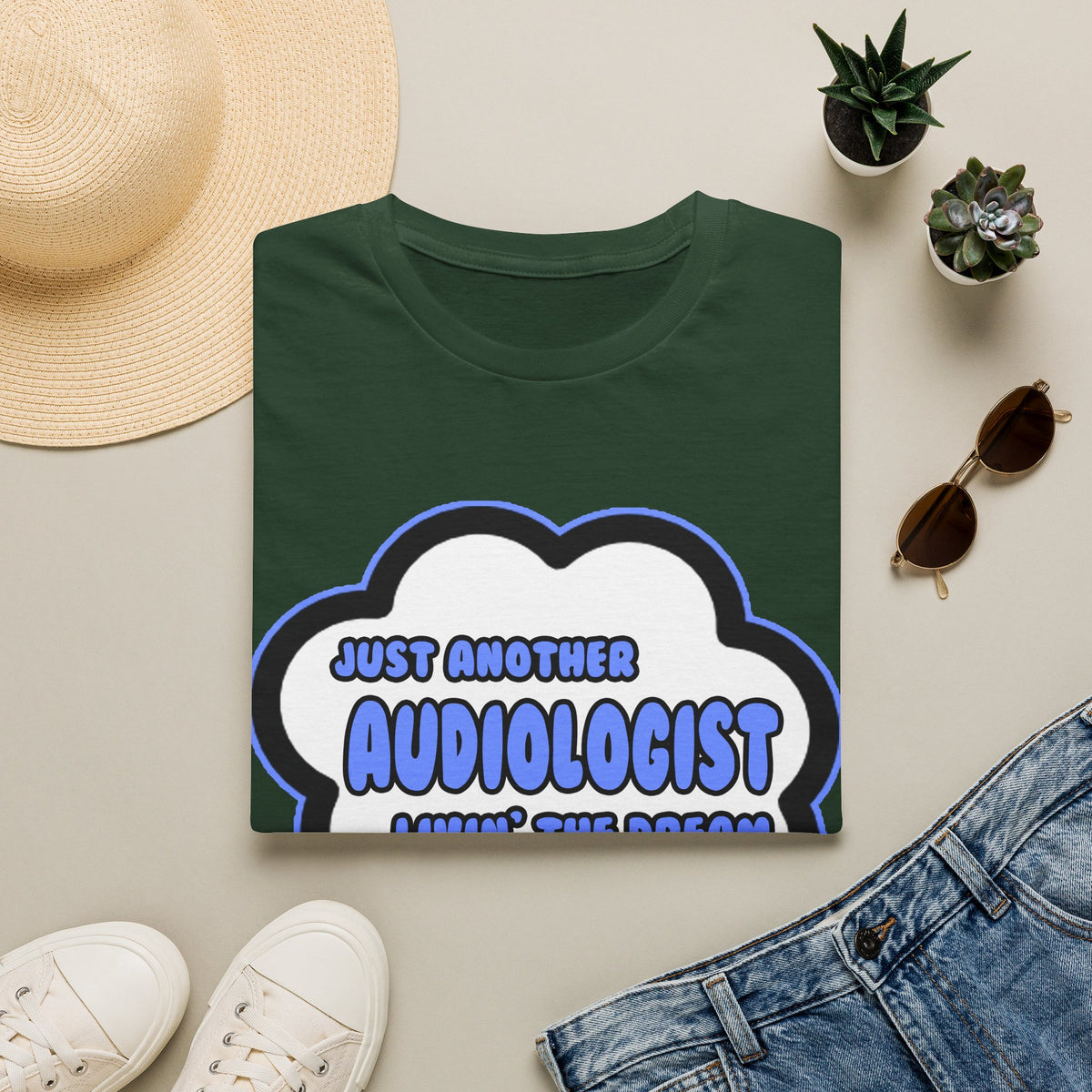 Audiologist .. Livin' The Dream - Unisex Softstyle T-Shirt