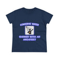 Conserve Water .. Shower With an Architect - Women's Midweight Cotton Tee