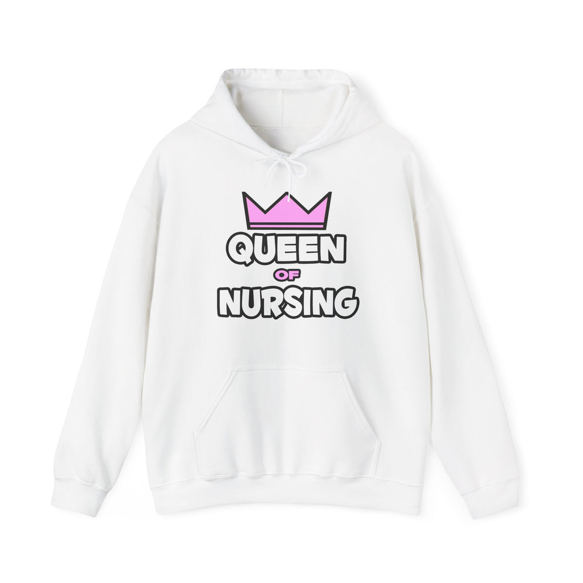 Queen of Nursing - Unisex Heavy Blend™ Hooded Sweatshirt