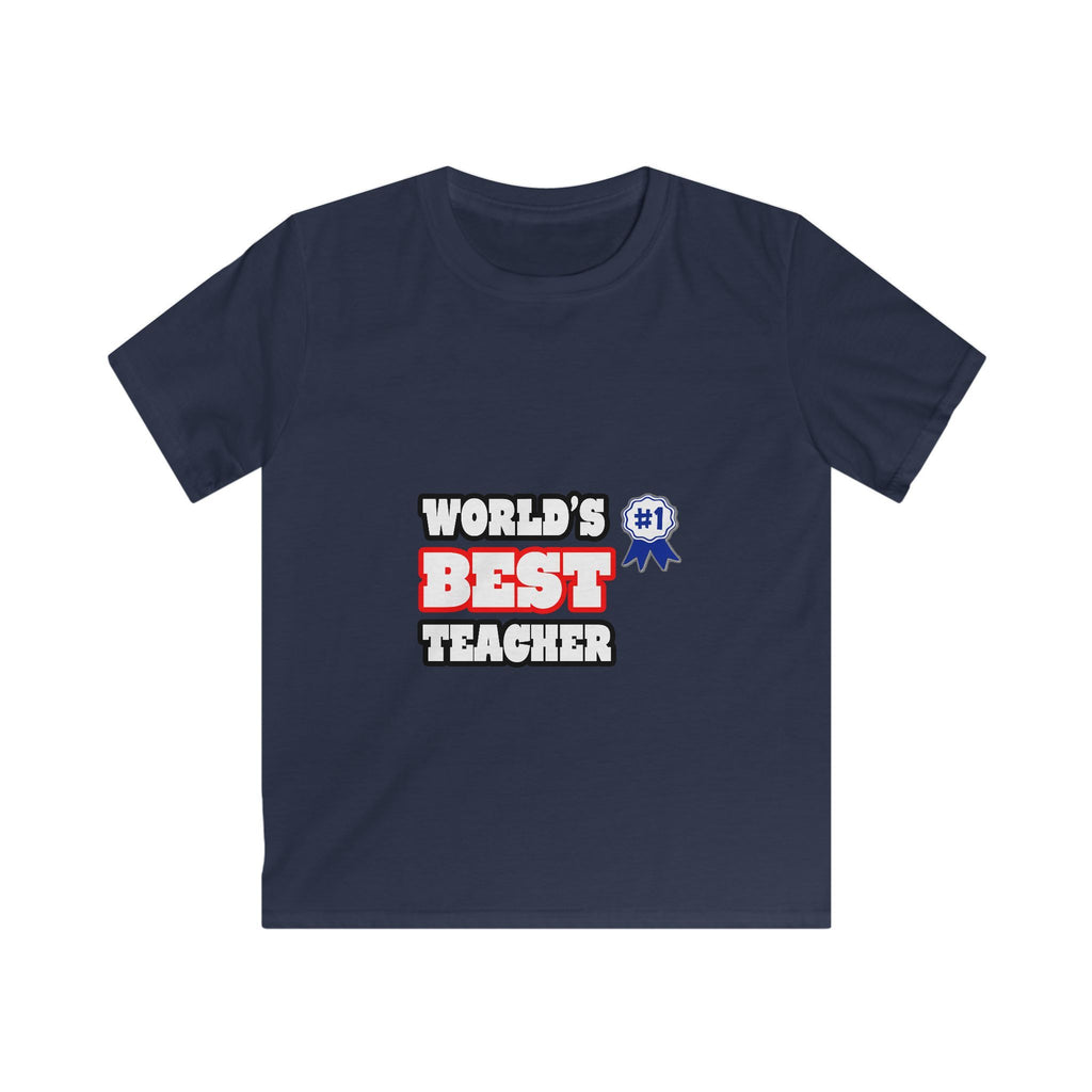 World's Best Teacher - Kids Softstyle Tee