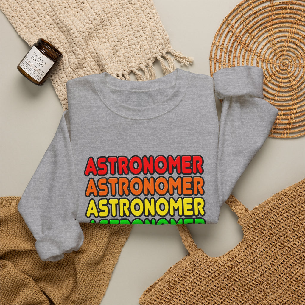 Rainbow Astronomer - Unisex Heavy Blend™ Crewneck Sweatshirt