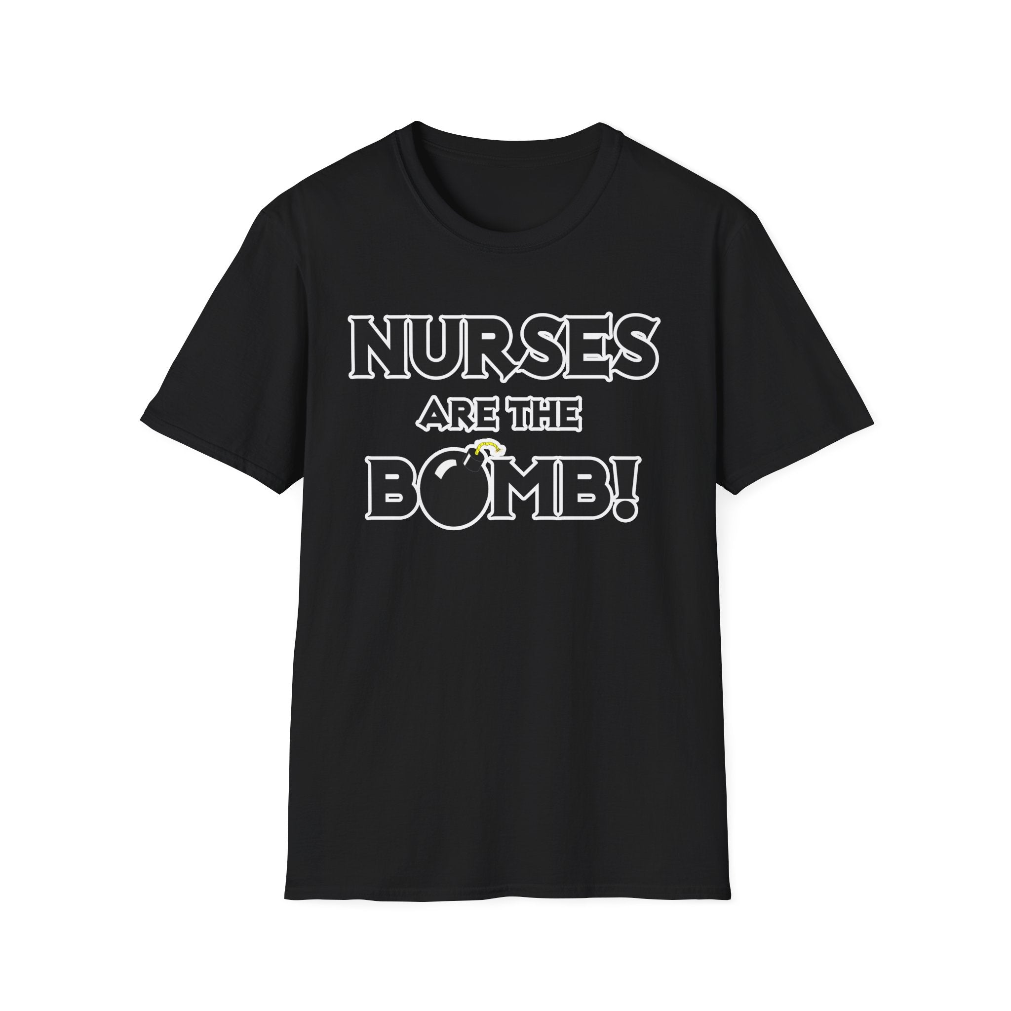 Nurses Are The Bomb! (2) - Unisex Softstyle T-Shirt