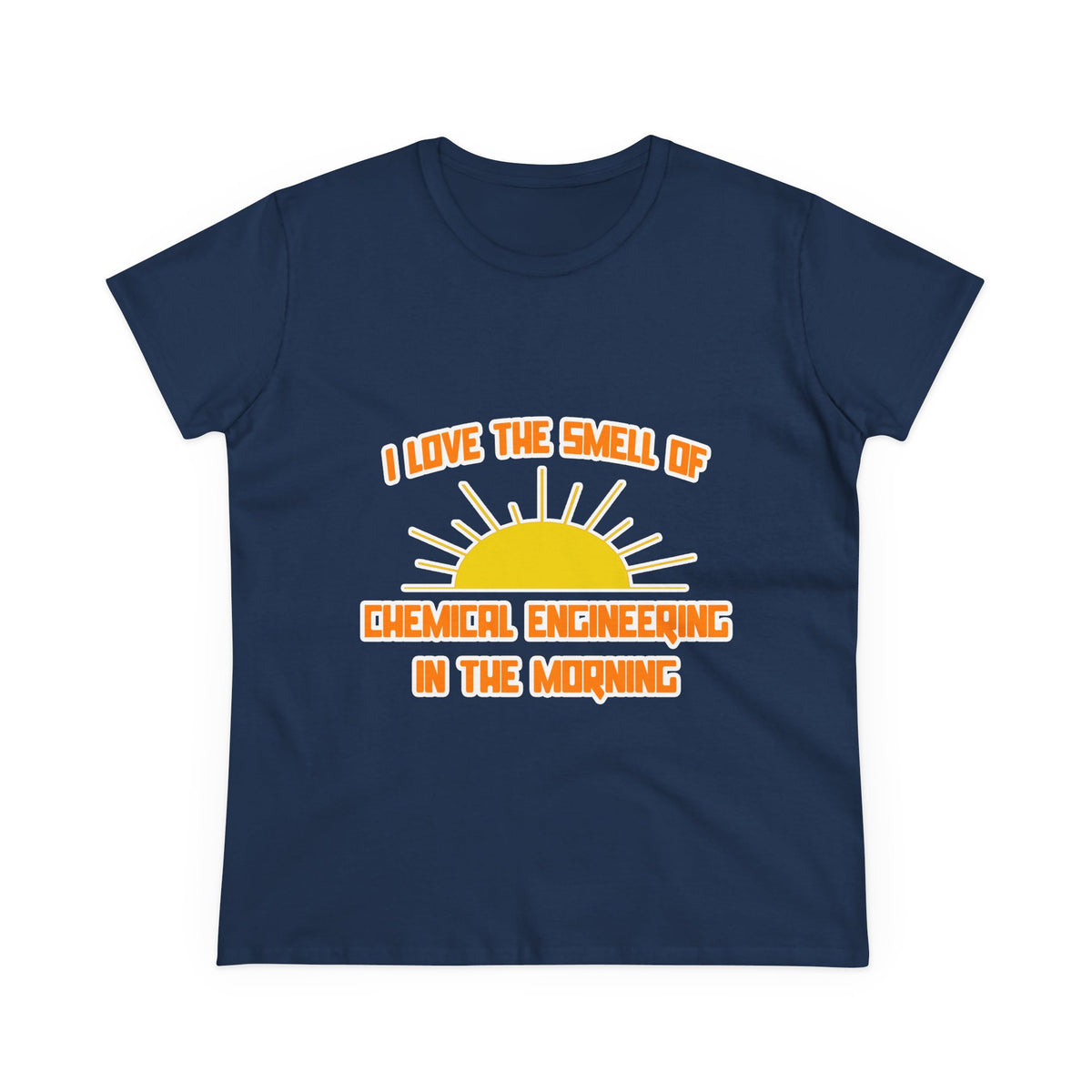 Smell of Chemical Engineering in the Morning - Women's Midweight Cotton Tee