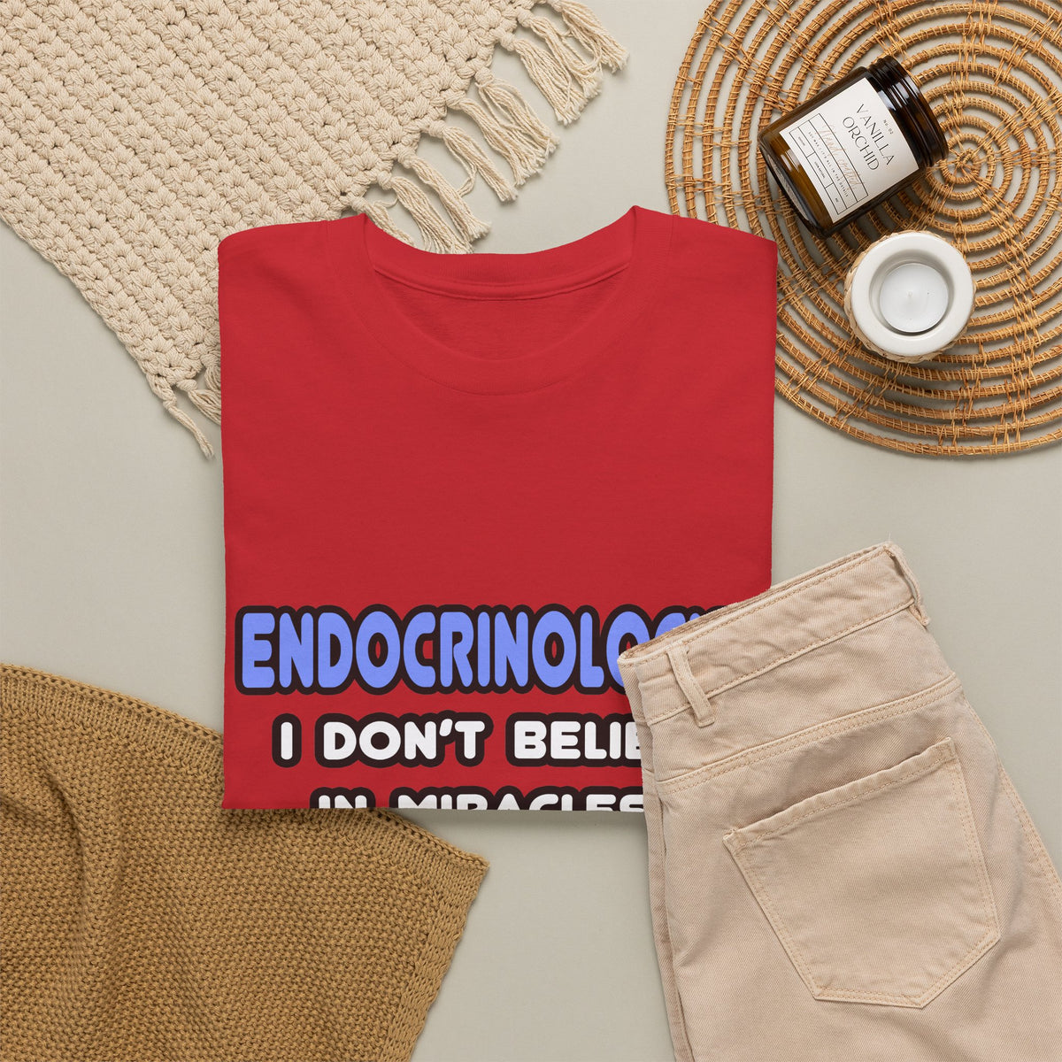 Miracles and Endocrinologists - Unisex Heavy Cotton Tee