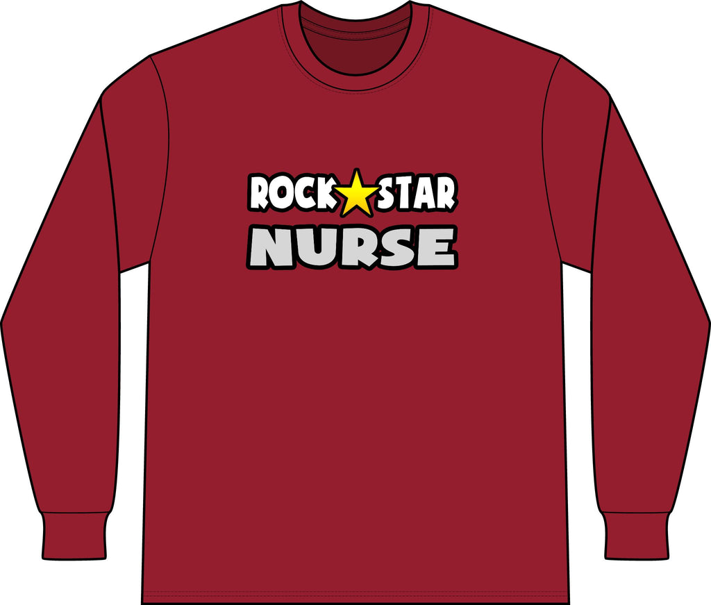 Rock Star Nurse (2) - Unisex Long Sleeve T-Shirt