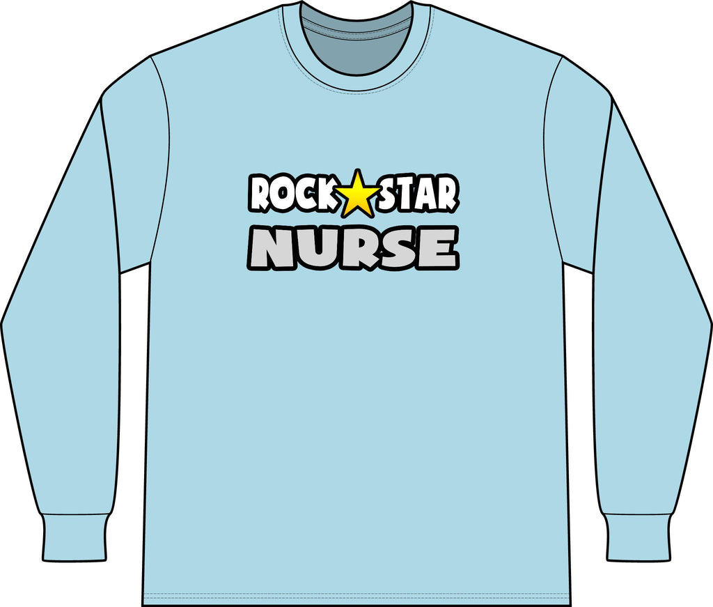 Rock Star Nurse (2) - Unisex Long Sleeve T-Shirt