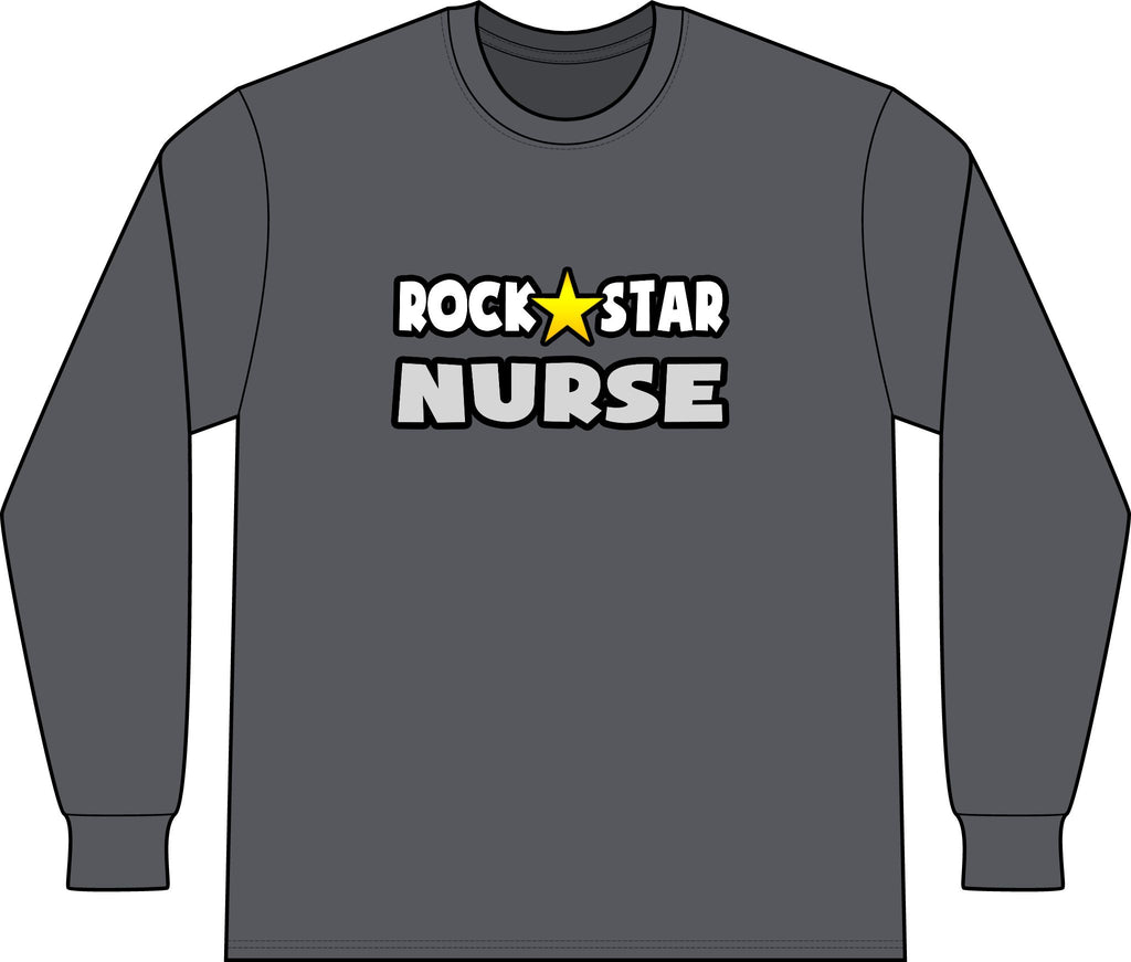 Rock Star Nurse (2) - Unisex Long Sleeve T-Shirt