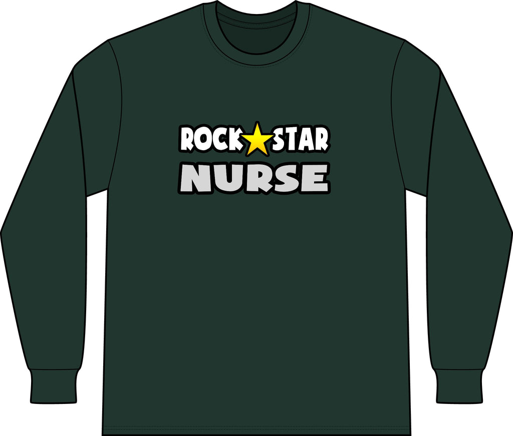 Rock Star Nurse (2) - Unisex Long Sleeve T-Shirt