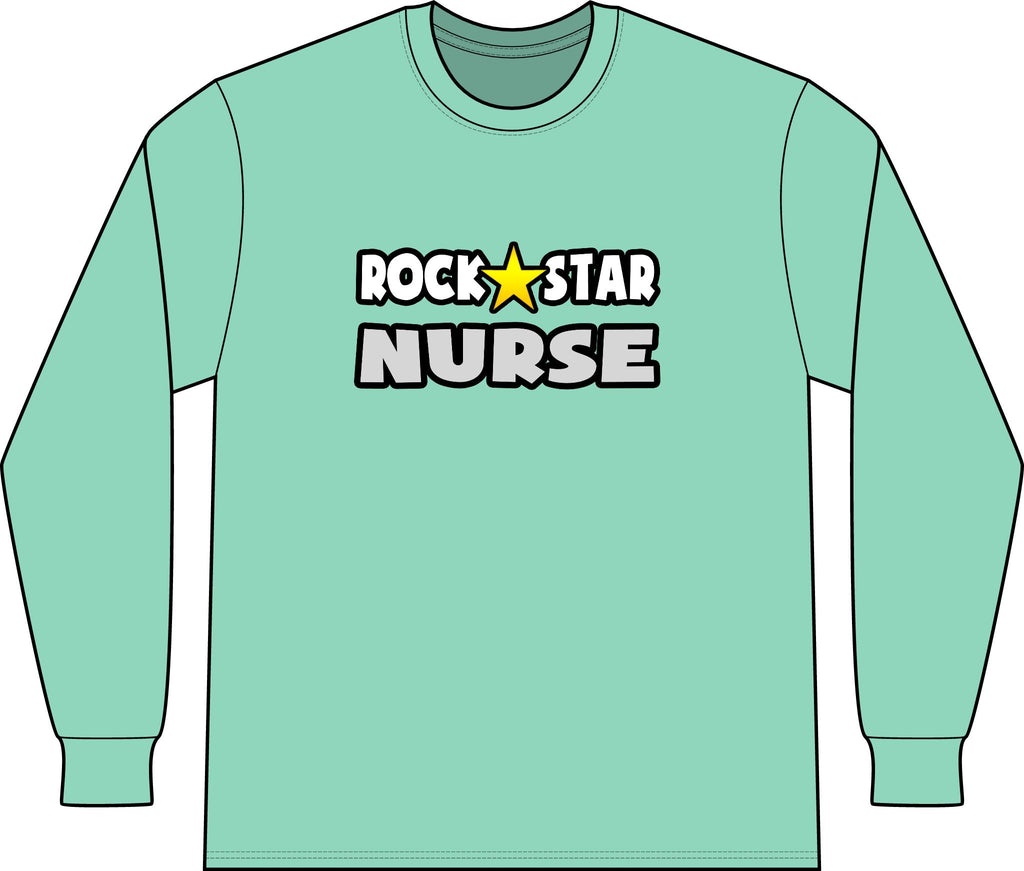 Rock Star Nurse (2) - Unisex Long Sleeve T-Shirt