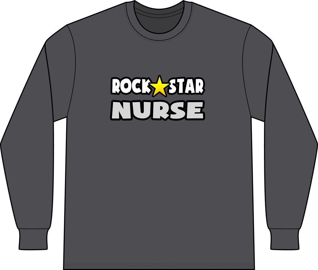 Rock Star Nurse (2) - Unisex Long Sleeve T-Shirt
