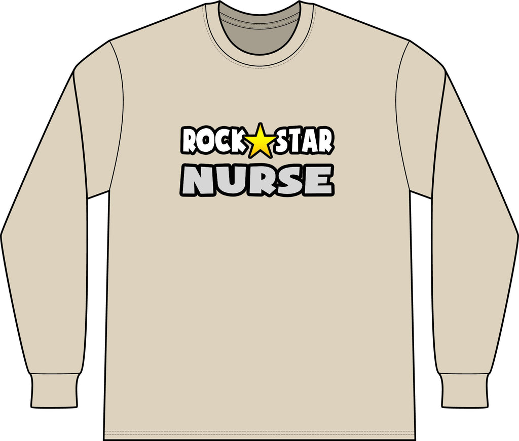 Rock Star Nurse (2) - Unisex Long Sleeve T-Shirt