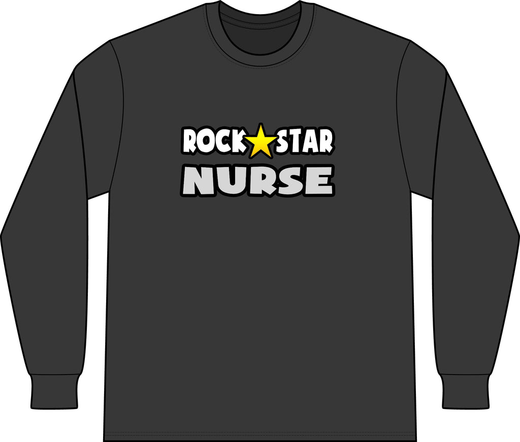 Rock Star Nurse (2) - Unisex Long Sleeve T-Shirt