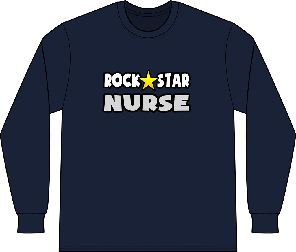 Rock Star Nurse (2) - Unisex Long Sleeve T-Shirt