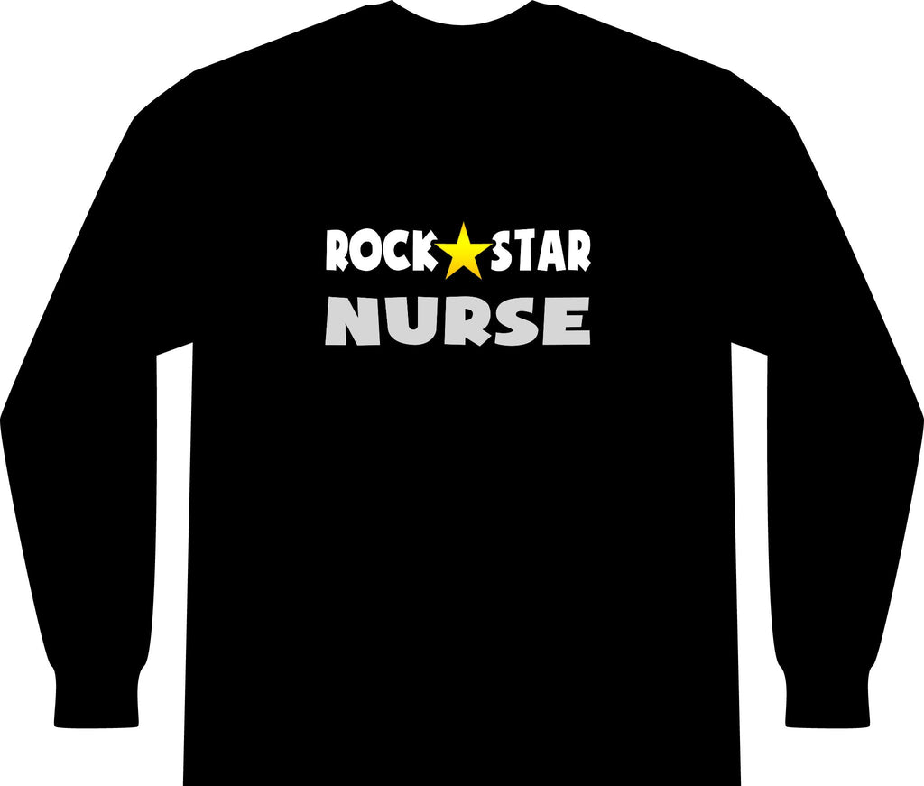 Rock Star Nurse (2) - Unisex Long Sleeve T-Shirt
