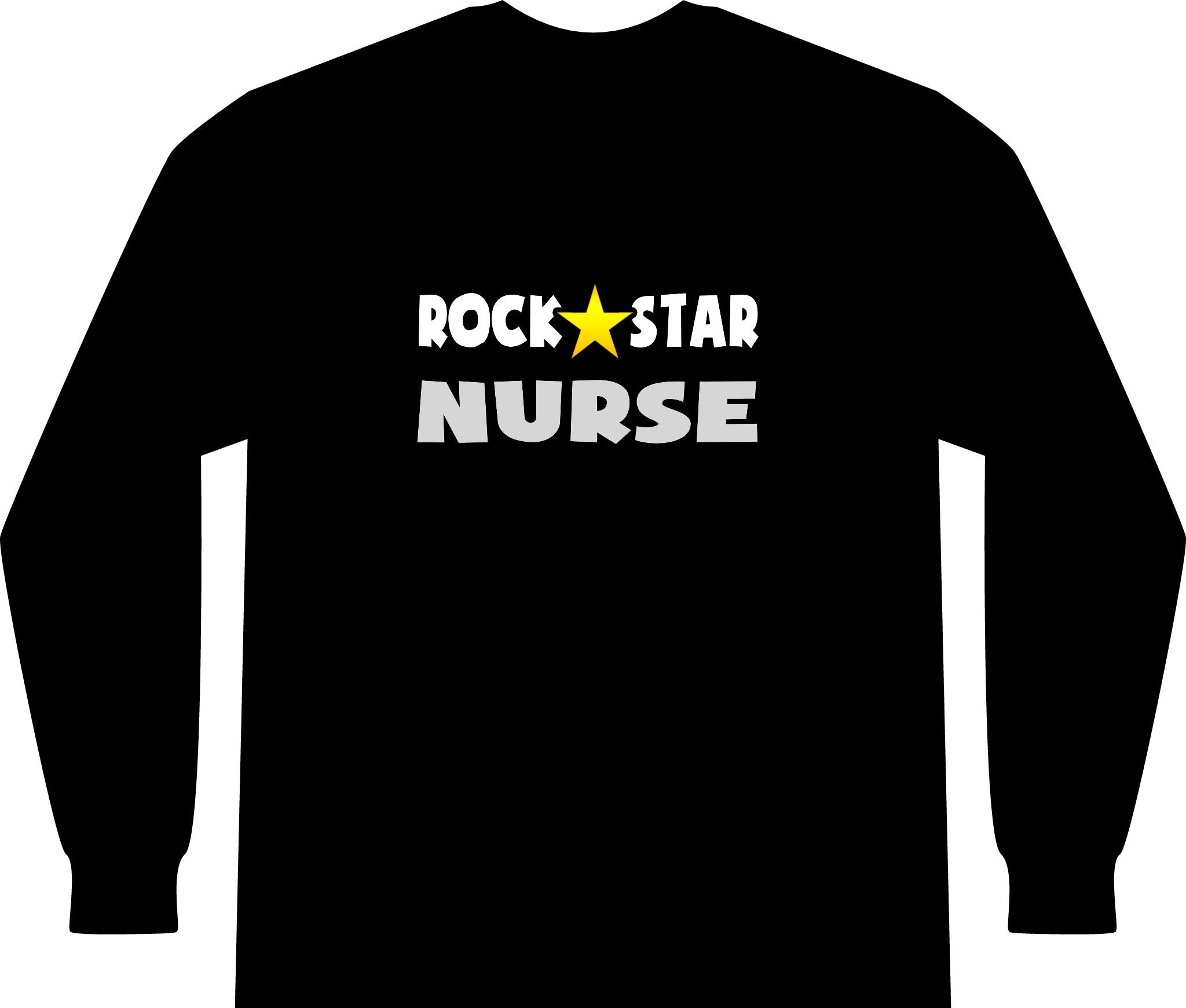 Rock Star Nurse (2) - Unisex Long Sleeve T-Shirt