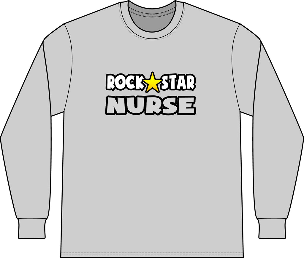 Rock Star Nurse (2) - Unisex Long Sleeve T-Shirt