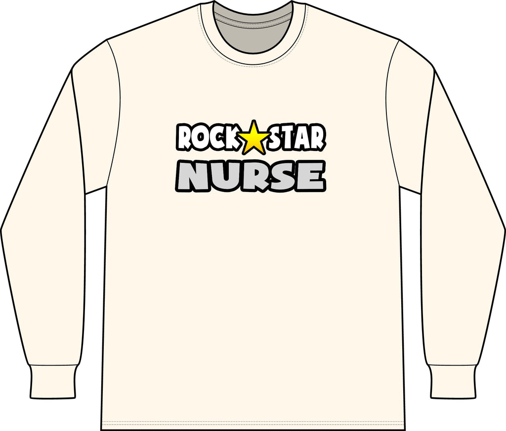 Rock Star Nurse (2) - Unisex Long Sleeve T-Shirt