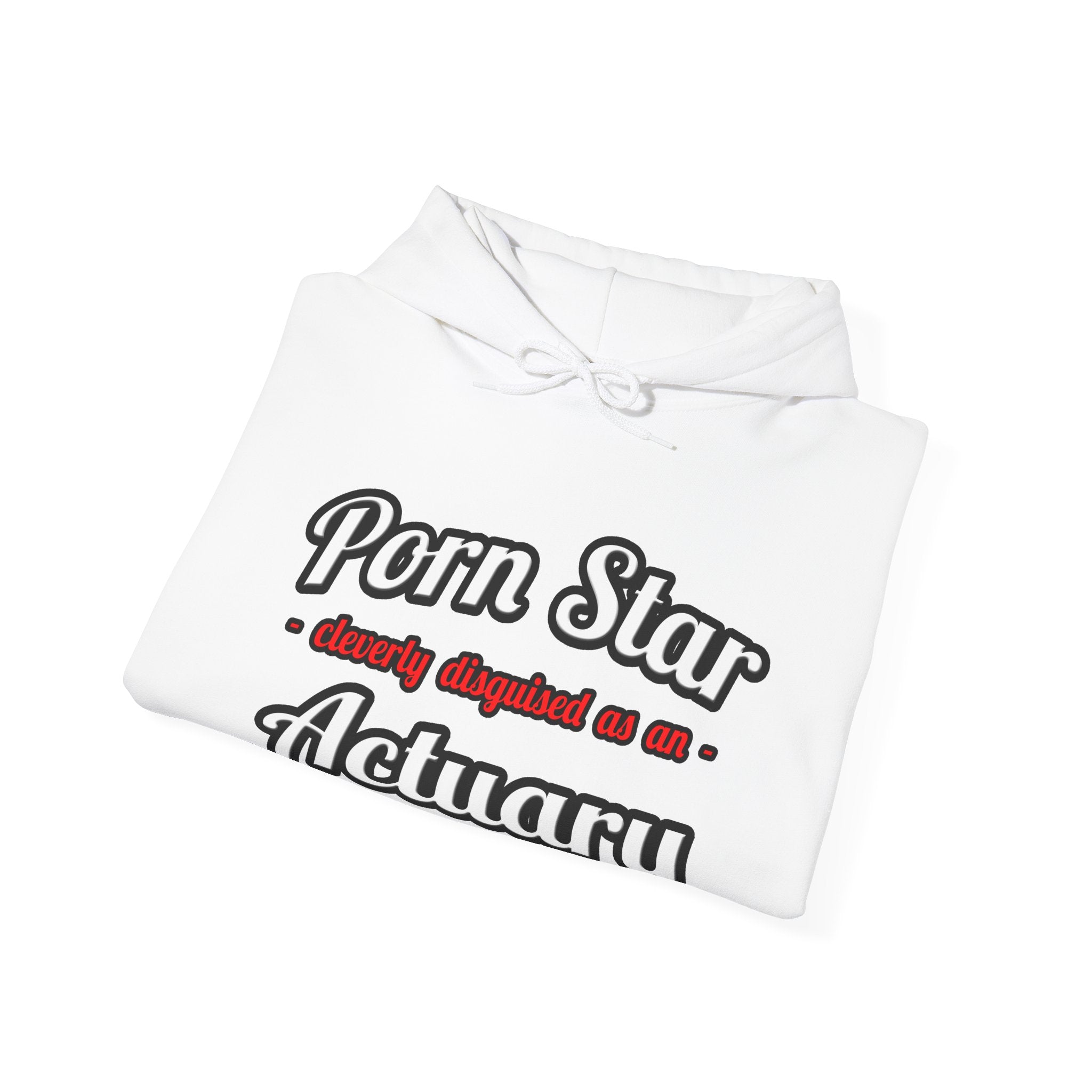 Porn Star ... Actuary - Unisex Heavy Blend™ Hooded Sweatshirt