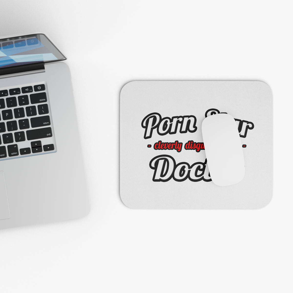 Porn Star...Doctor - Mouse Pad (Rectangle)