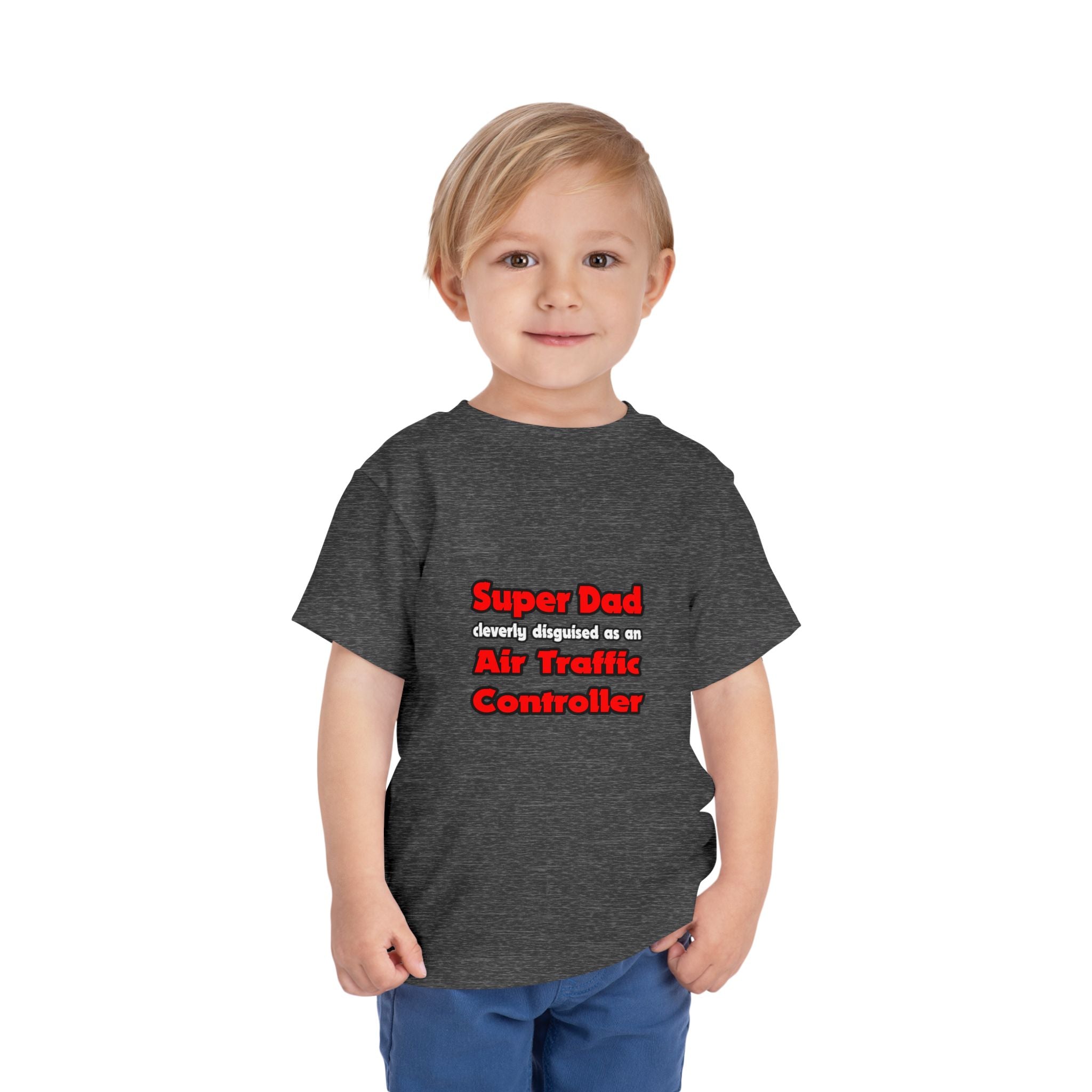Super Dad ... Air Traffic Controller - Toddler Short Sleeve Tee