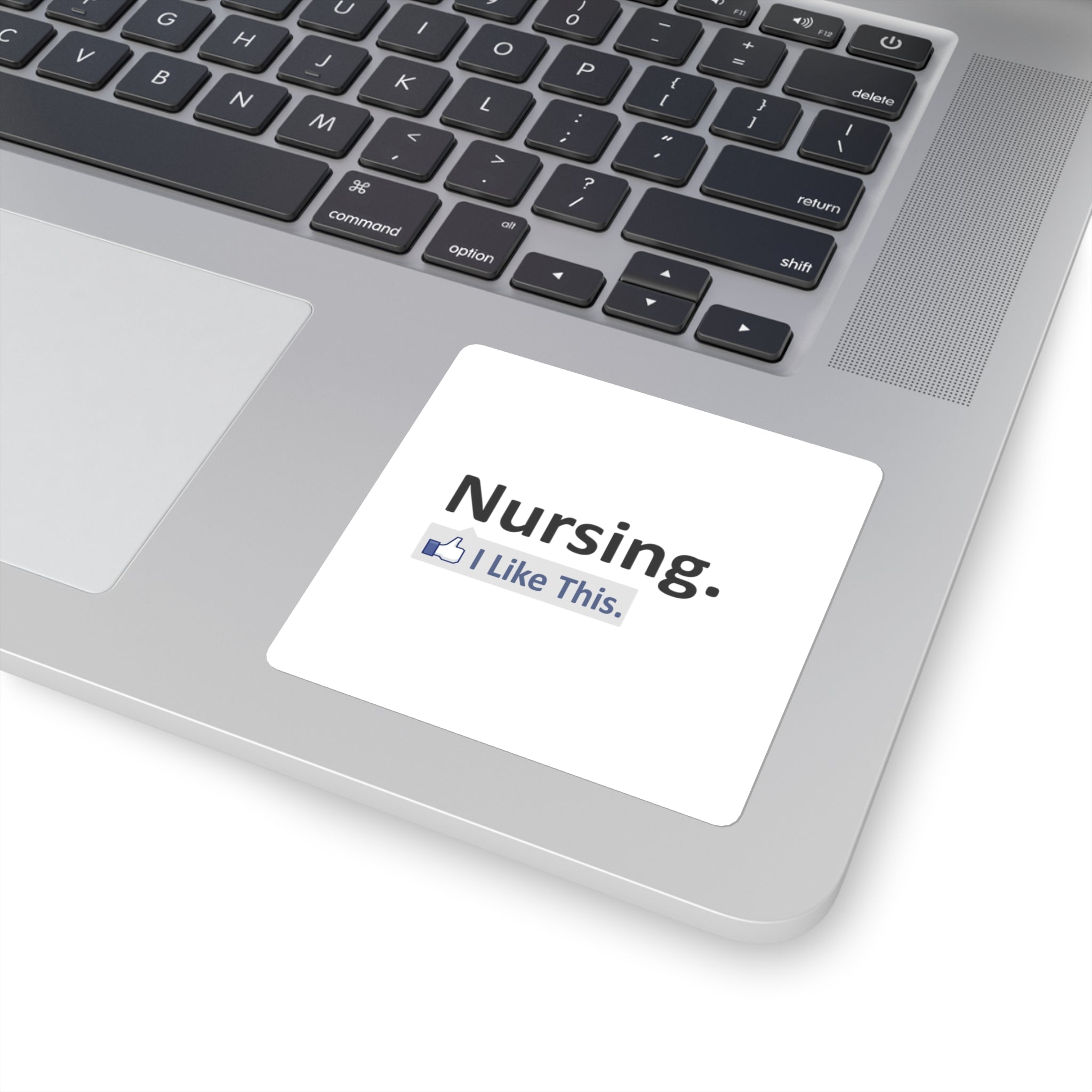 Nursing...I Like This - Square Stickers
