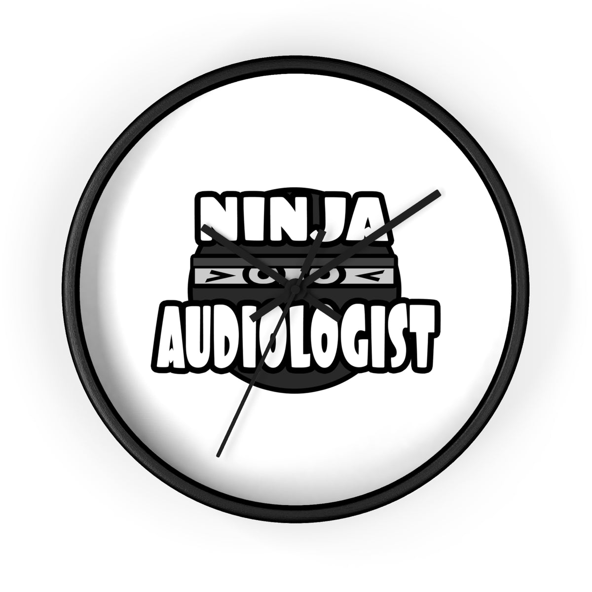 Ninja Audiologist - Wall Clock
