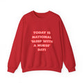 National 'Sleep With a Nurse' Day - Unisex Heavy Blend™ Crewneck Sweatshirt