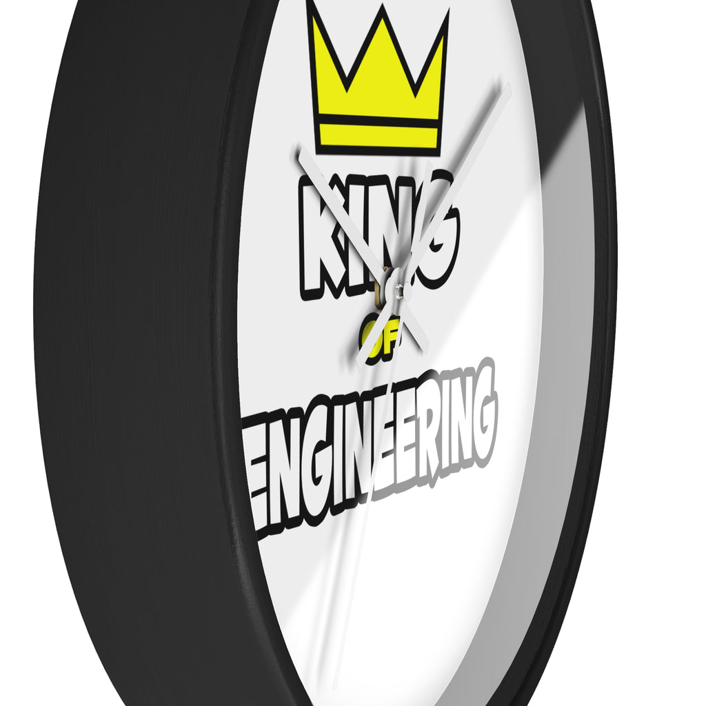 King of Engineering - Wall Clock