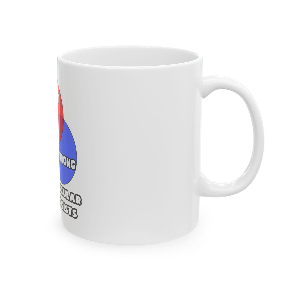 Venn Diagram .. Cardiovascular Technologists - Ceramic Mug, (11oz, 15oz)