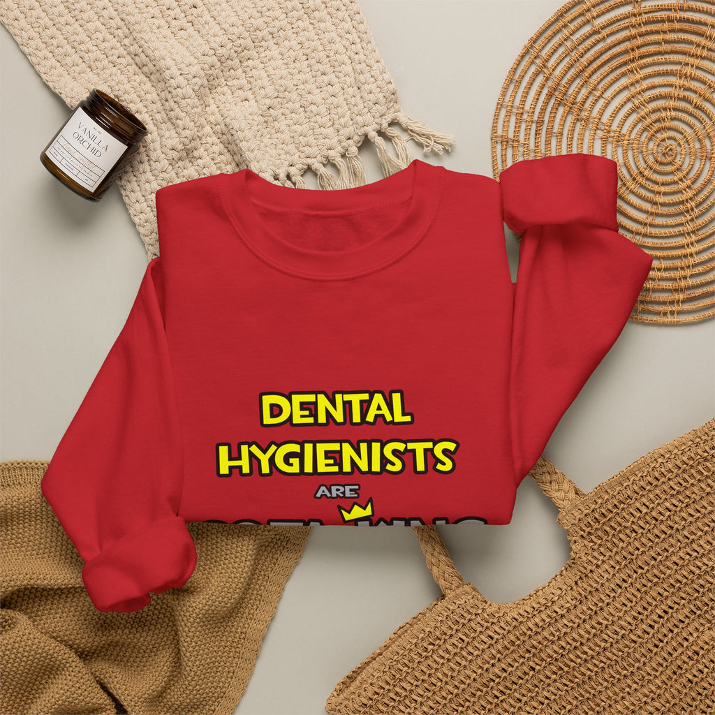 Dental Hygienists Are Sofa King Cool - Unisex Heavy Blend™ Crewneck Sweatshirt