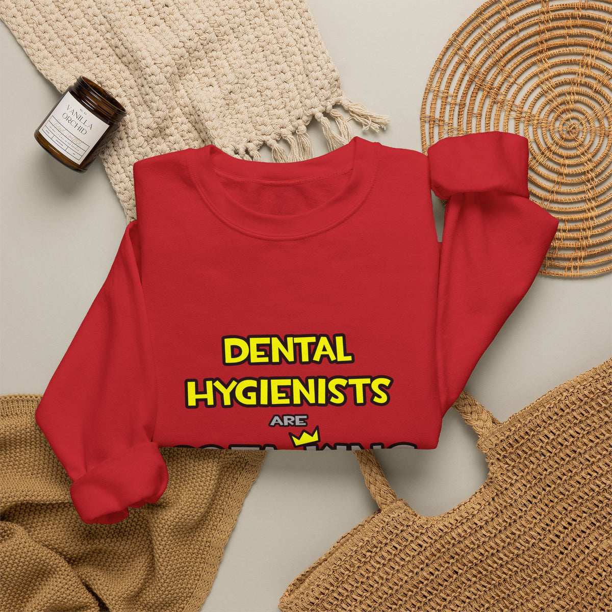 Dental Hygienists Are Sofa King Cool - Unisex Heavy Blend™ Crewneck Sweatshirt
