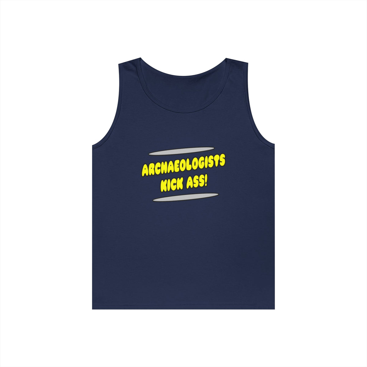 Archaeologists Kick Ass! - Unisex Heavy Cotton Tank Top