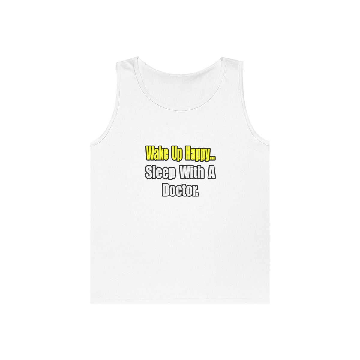 Sleep With Doctor - Unisex Heavy Cotton Tank Top