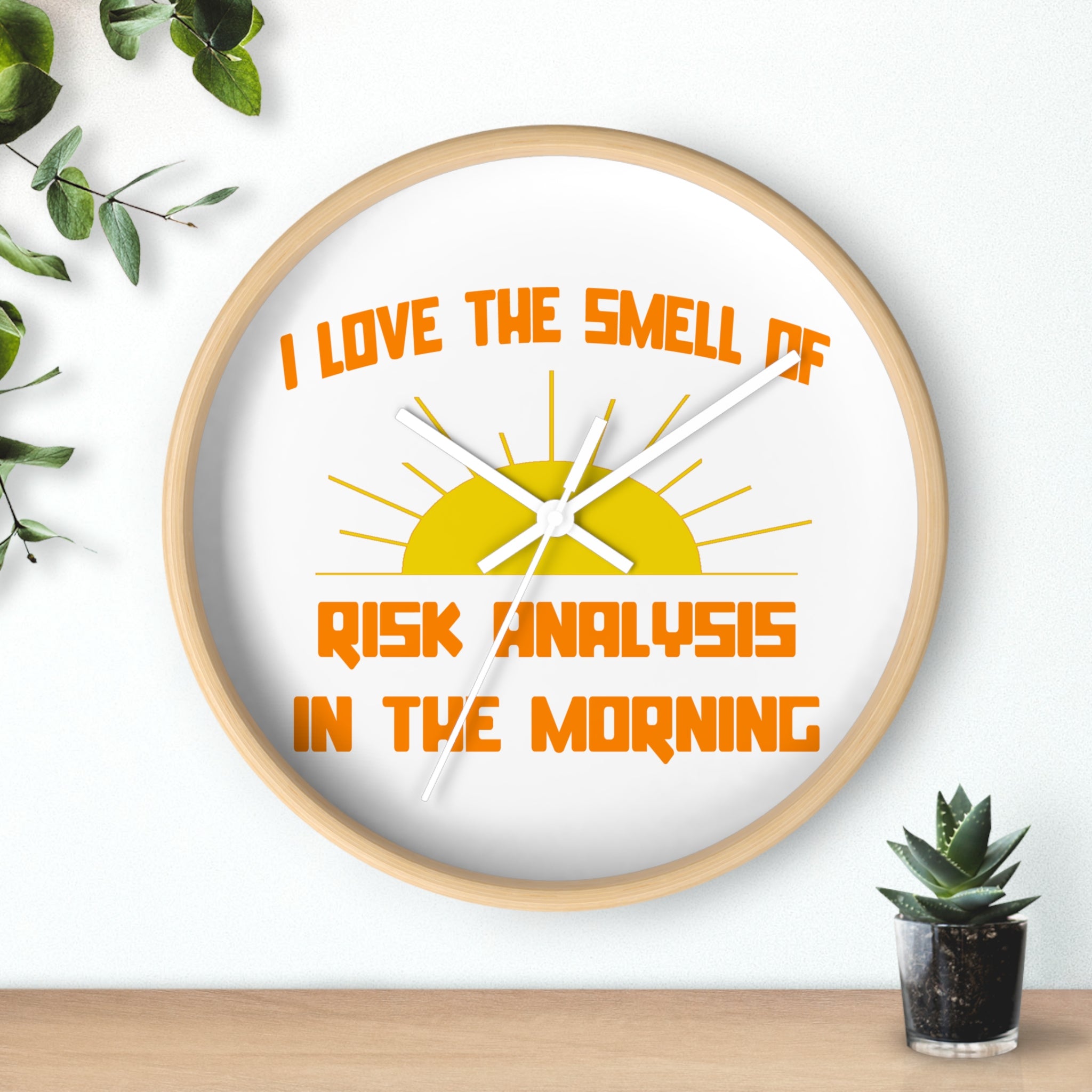 Smell of Risk Analysis in the Morning - Wall Clock