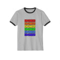 Rainbow Engineer - Unisex Cotton Ringer T-Shirt